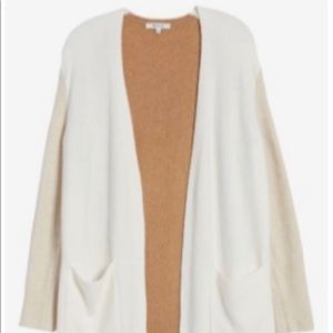 Madewell Kent Colorblock Cardigan Size M